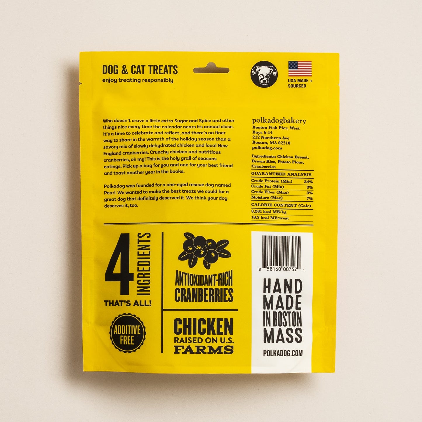 Polkadog Sugar & Spice - Holiday Treats for Dogs & Cats