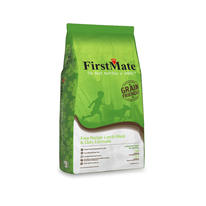 FirstMate Free Range Lamb & Oats Formula - Dog Food - 5 lb.