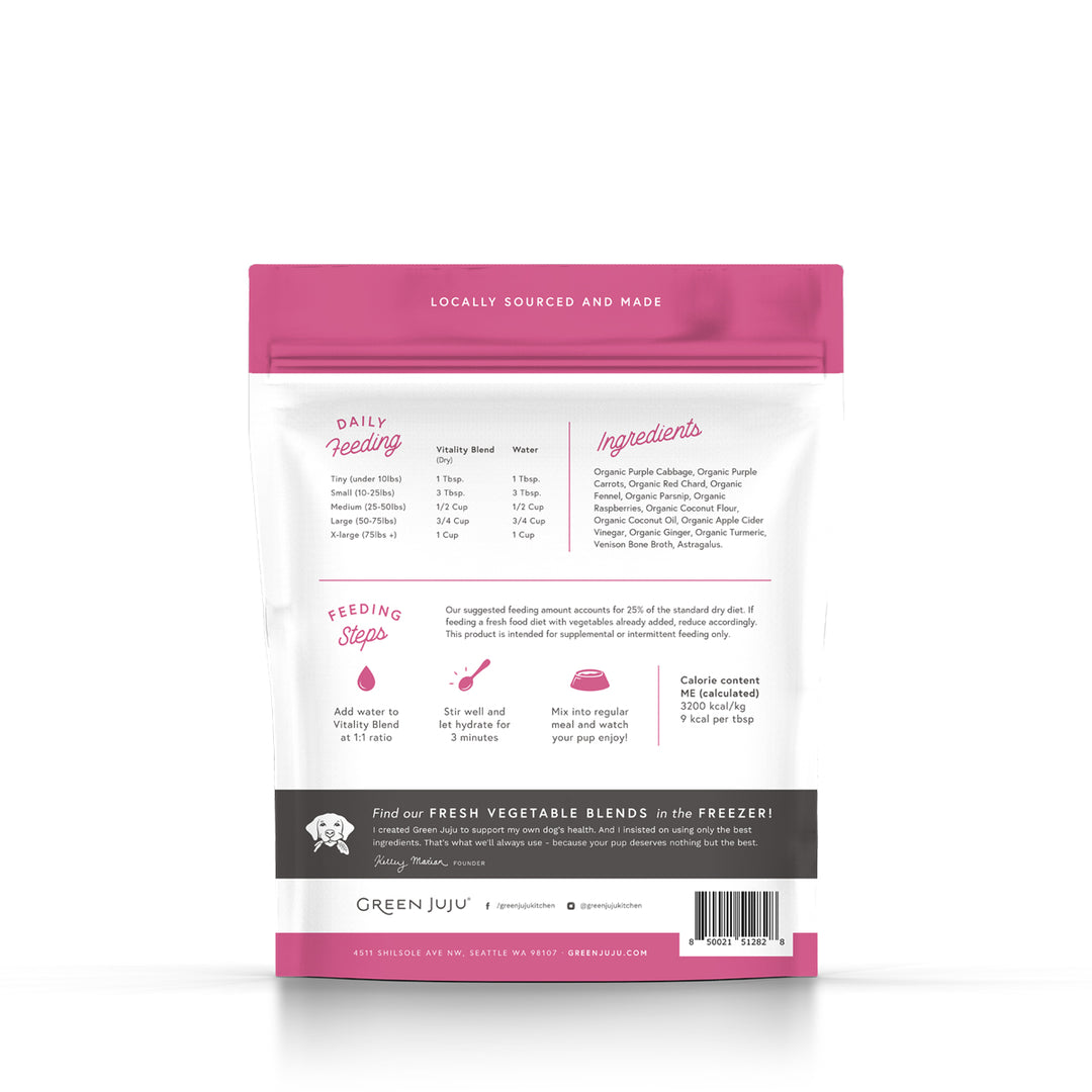 Freeze-Dried Vitality Blend with Astragalus for Dogs & Cats - 1.75 oz Bag