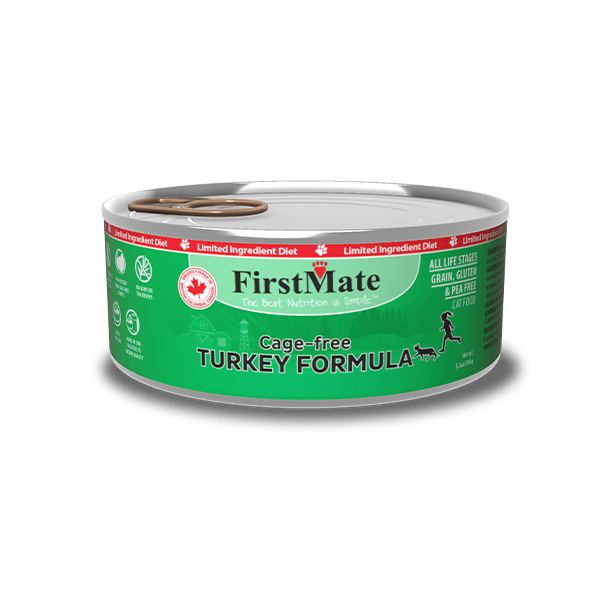 FirstMate Cage Free Turkey Formula Canned Cat Food - 5.5 oz