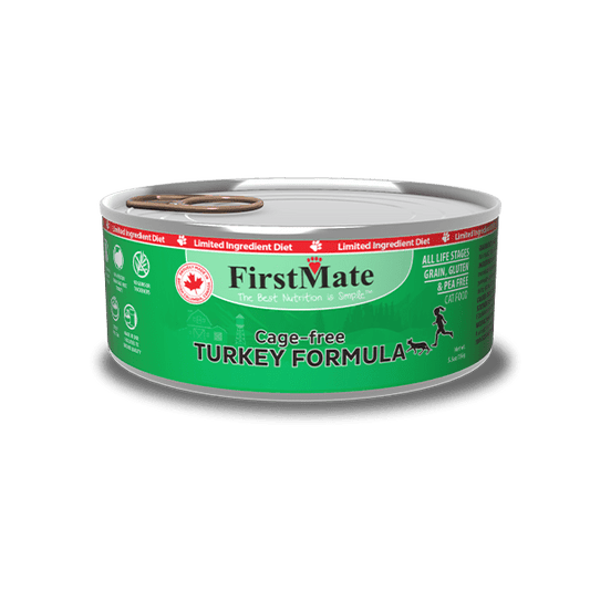 FirstMate Cage Free Turkey Formula Canned Cat Food - 5.5 oz