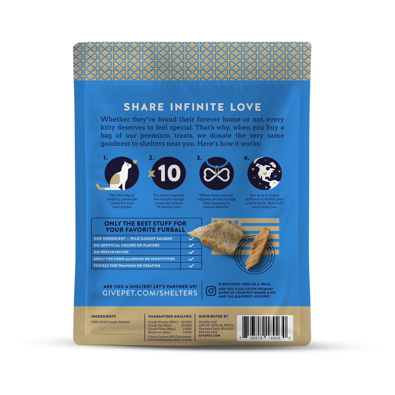 Purrfect Cast Freeze-Dried Cat Treats 1.25oz Bag