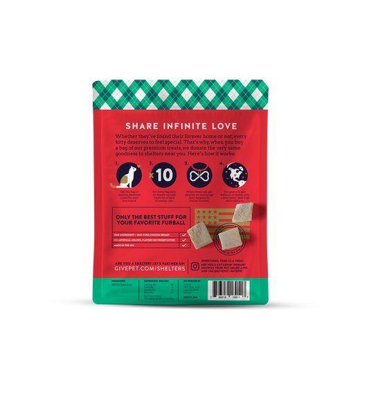 Santa Claws Freeze-Dried Cat Treats