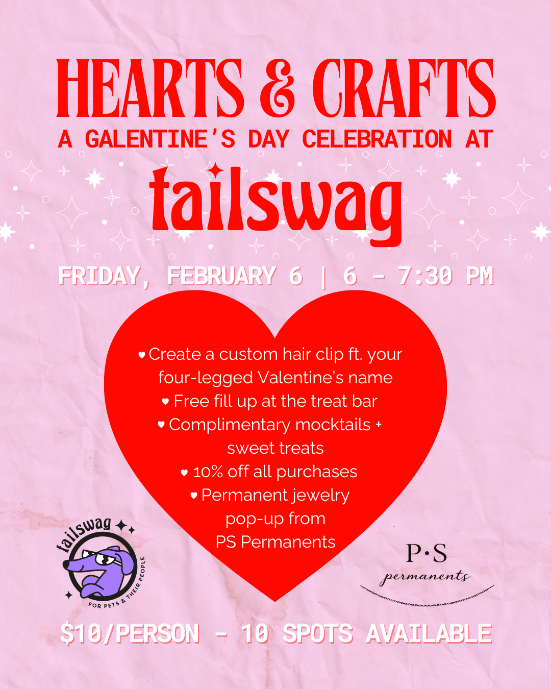 Hearts & Crafts Registration - 2/6/26