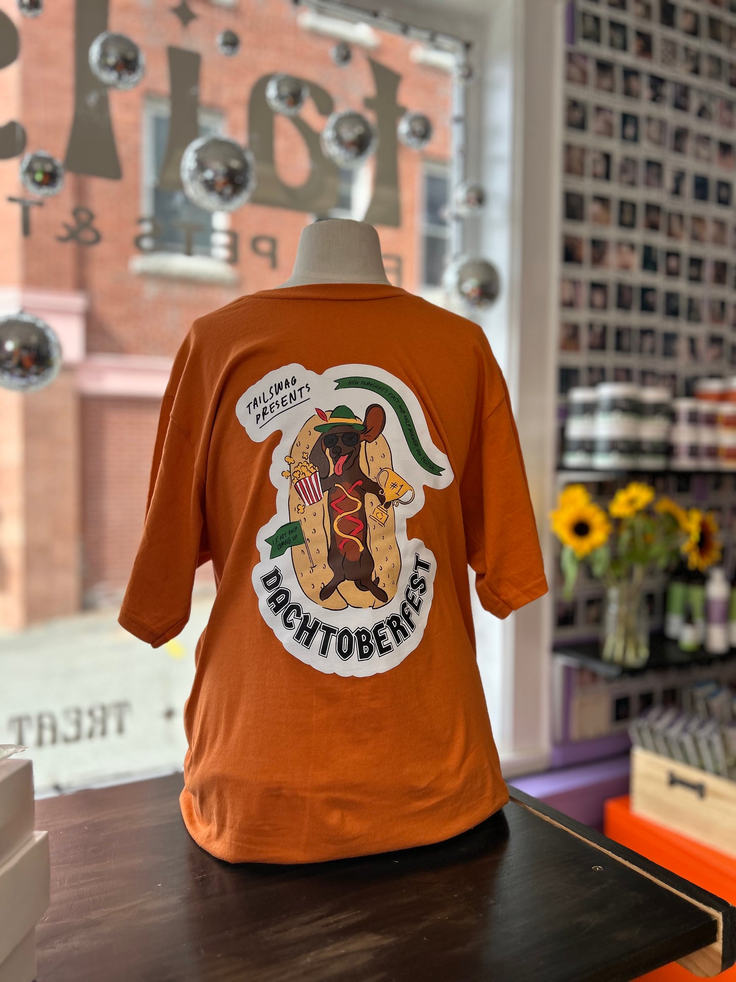 Dachtoberfest T-Shirt - Orange - 2024