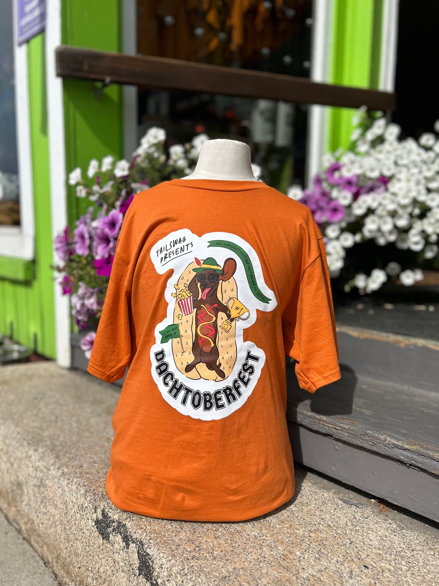 Dachtoberfest T-Shirt - Orange - 2024