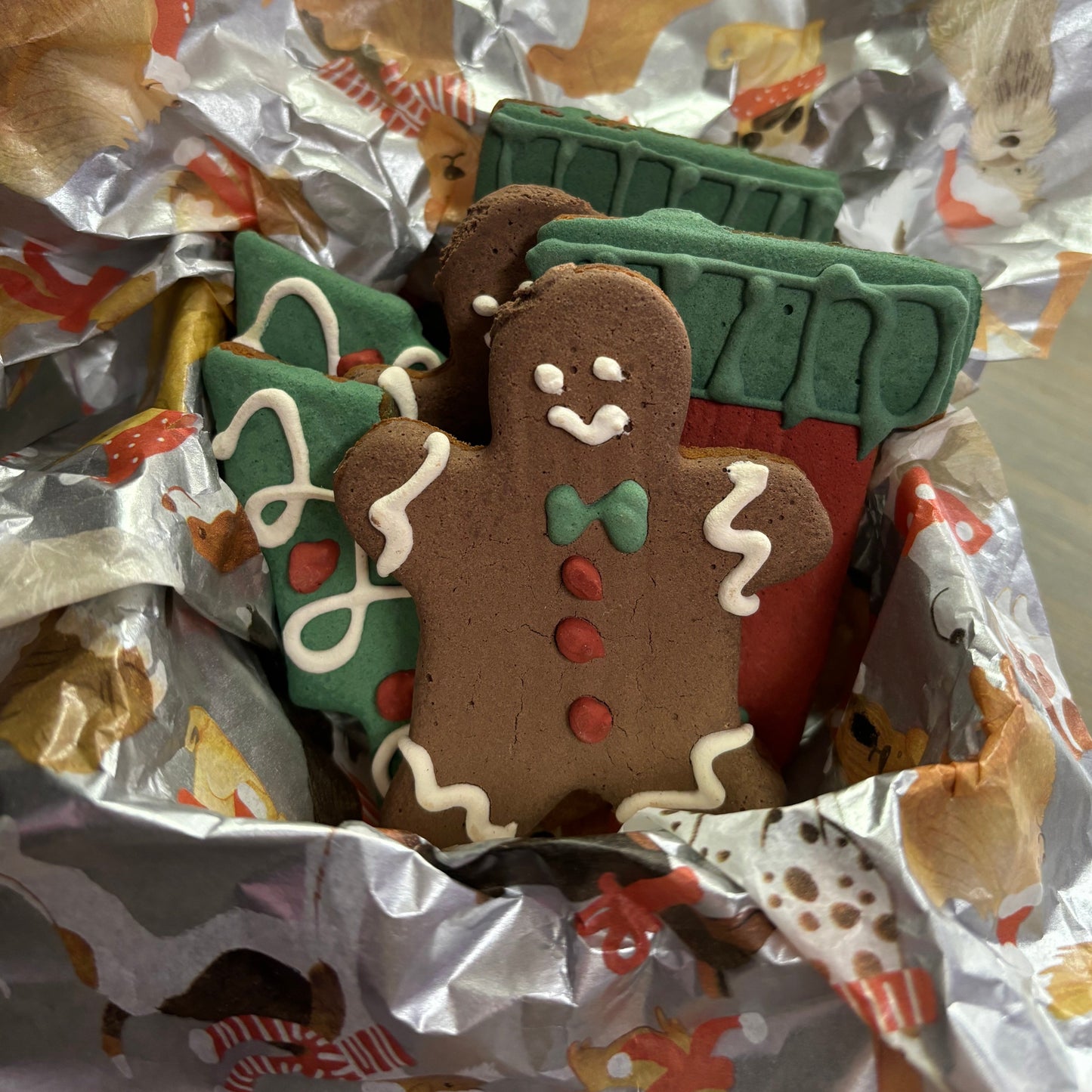 Box of Assorted Holiday Dog Treats