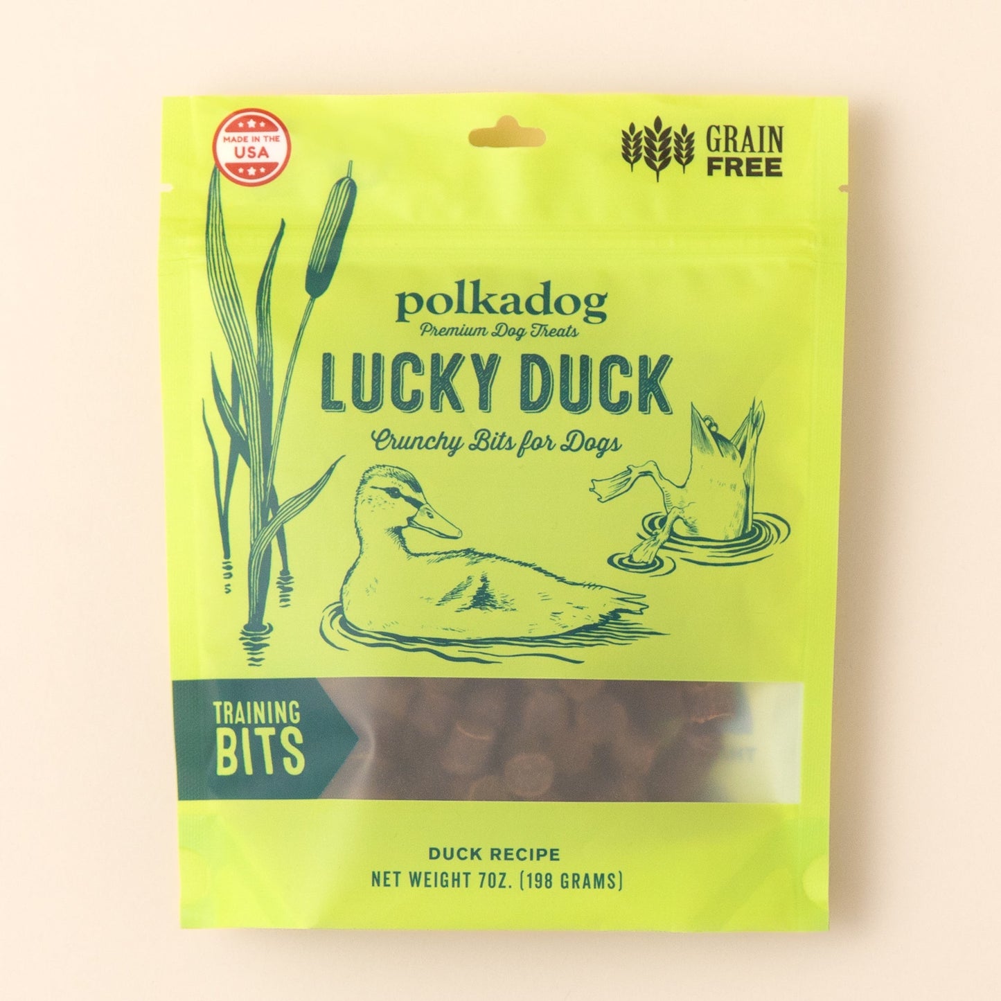 Lucky Duck Training Bits - 7 oz Pouch