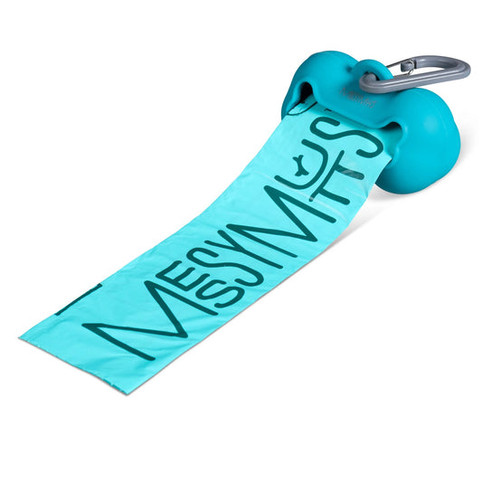 Silicone Dog Waste Bag Holder - Blue