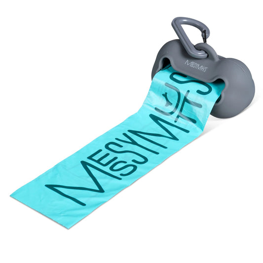 Silicone Dog Waste Bag Holder - Cool Grey
