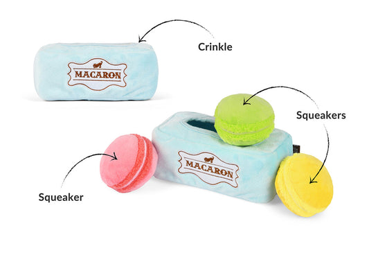 Pup Cup Cafe Macaron Puzzle Toy Set