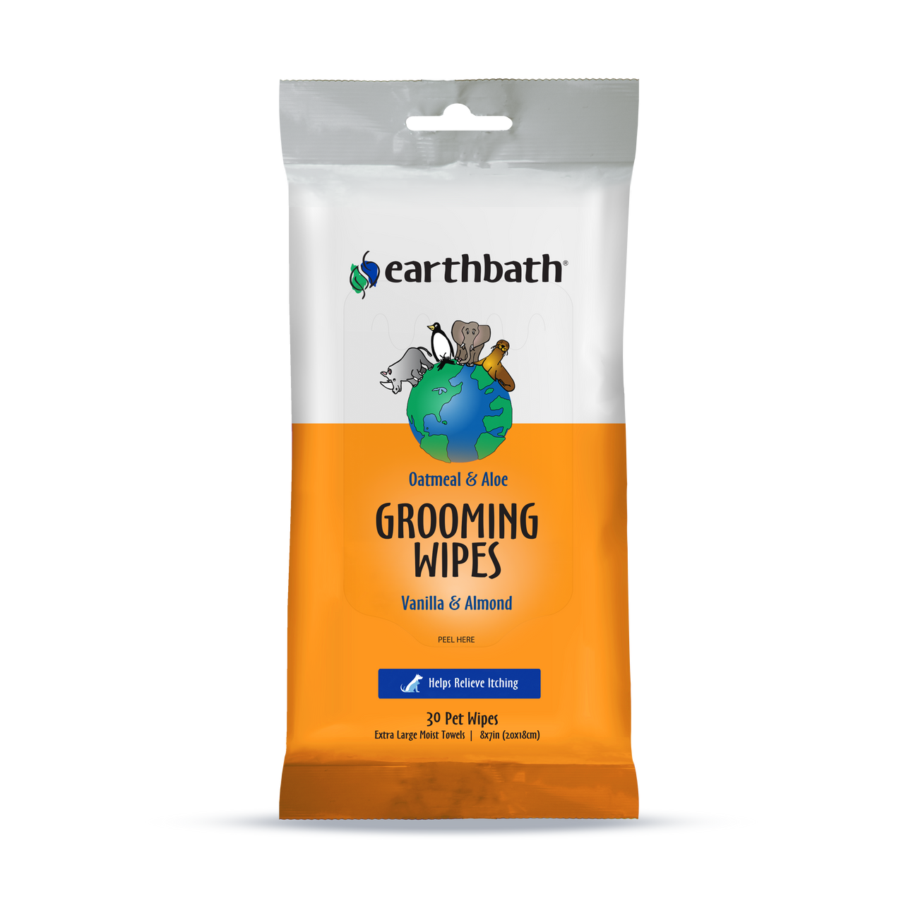 Earthbath Hypoallergenic Oatmeal & Aloe Dog Wipes