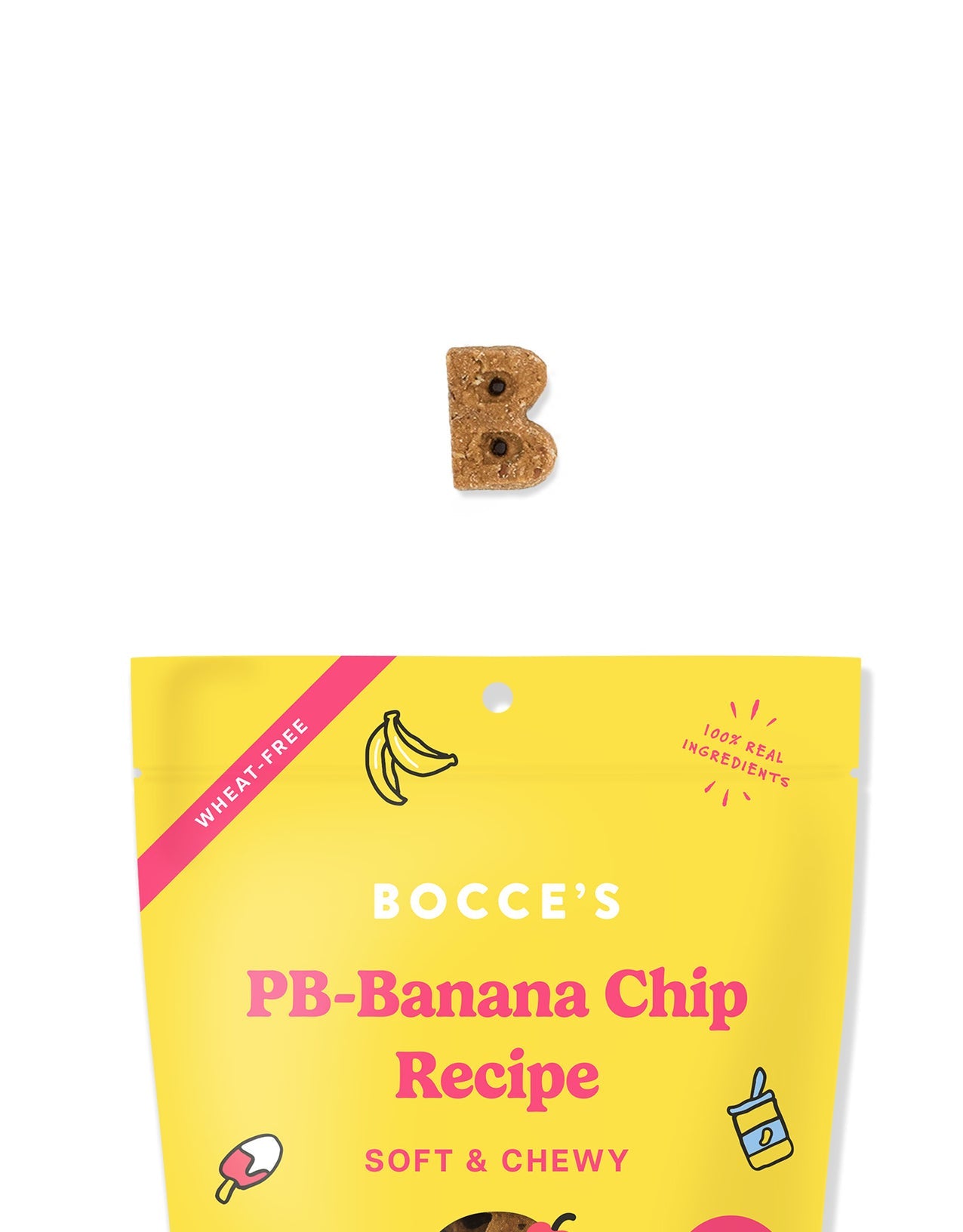 PB-Banana Chip Soft & Chewy Treats - 6 oz