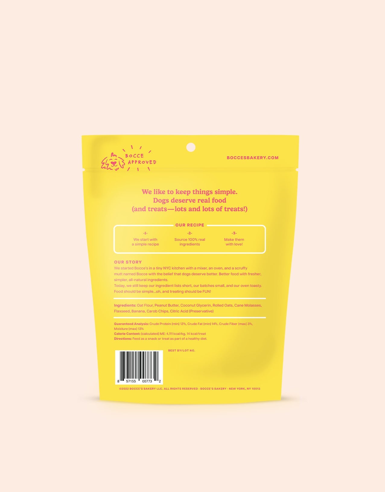 PB-Banana Chip Soft & Chewy Treats - 6 oz