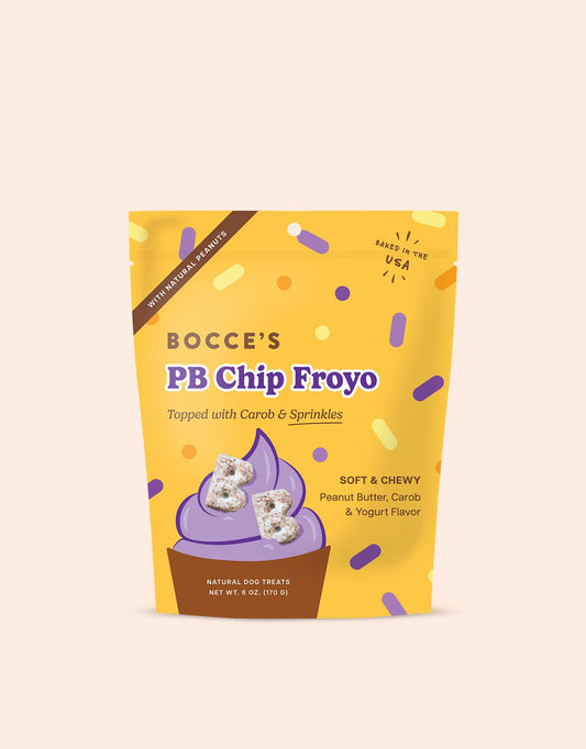 Bocce's PB Chip Froyo Soft & Chewy Dog Treats - 6 oz