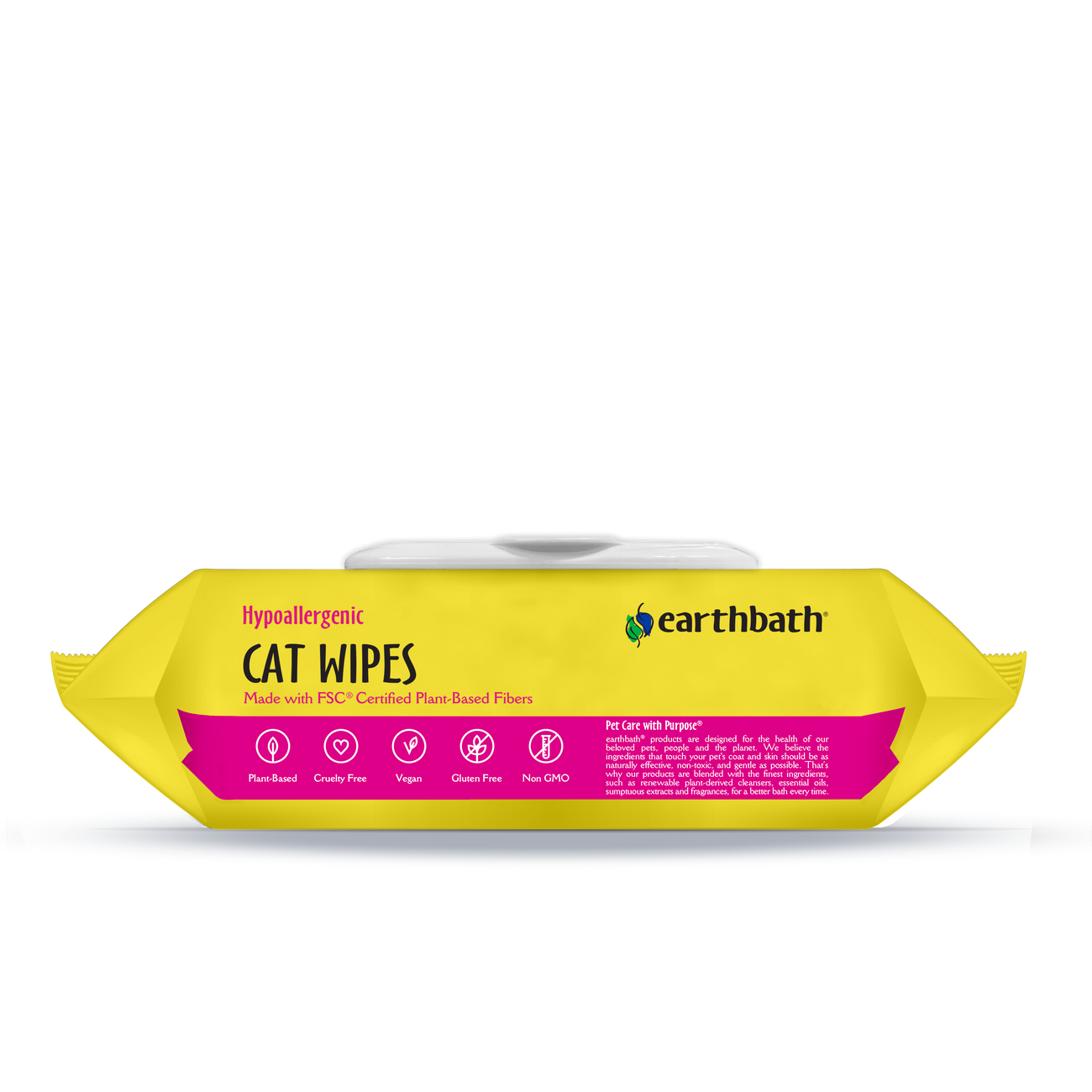 Hypoallergenic Cat Wipes - 100 count