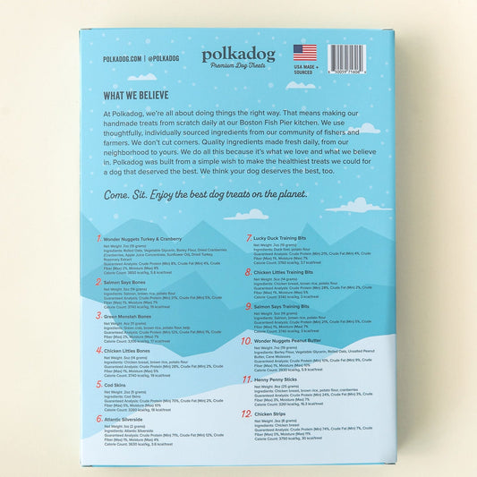 Polkadog 12 Days of Treating Holiday Calendar for Dogs & Cats