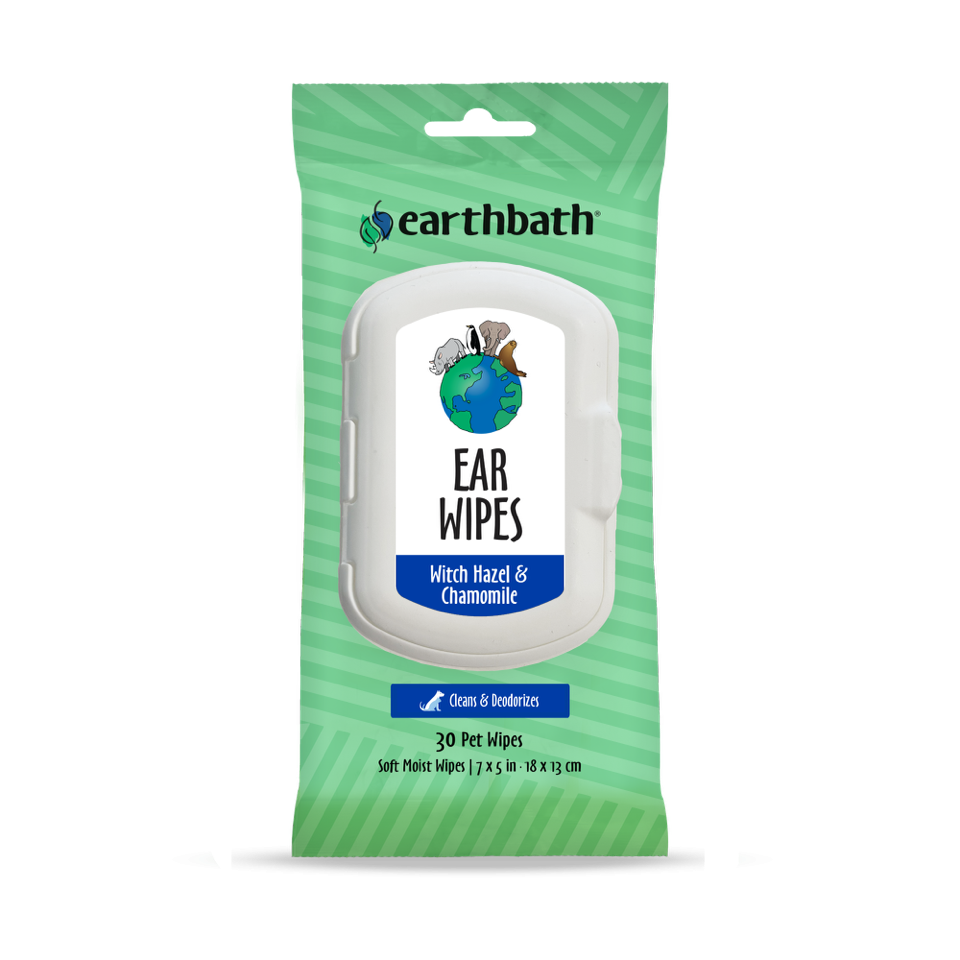 Earthbath Ear Wipes - 30 count