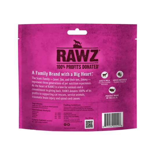 Raw Freeze Dried Rabbit, Goat's Milk & Green Mussels Cat Treats