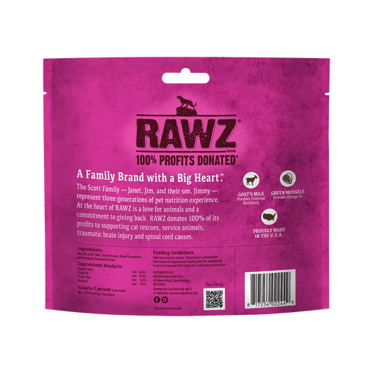 Raw Freeze Dried Venison, Goat's Milk & Green Mussels Cat Treats