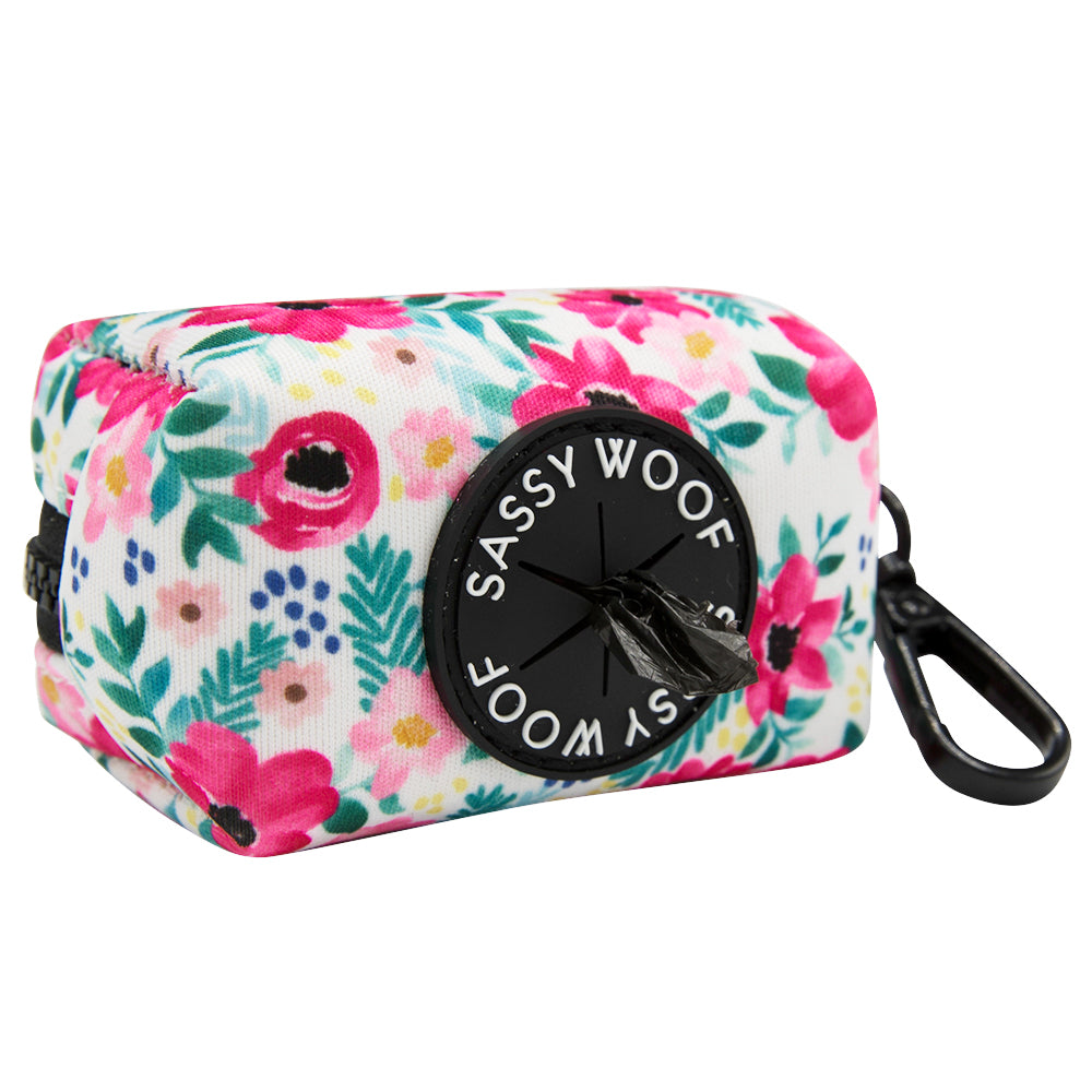 Floral Frenzy Leash Bag
