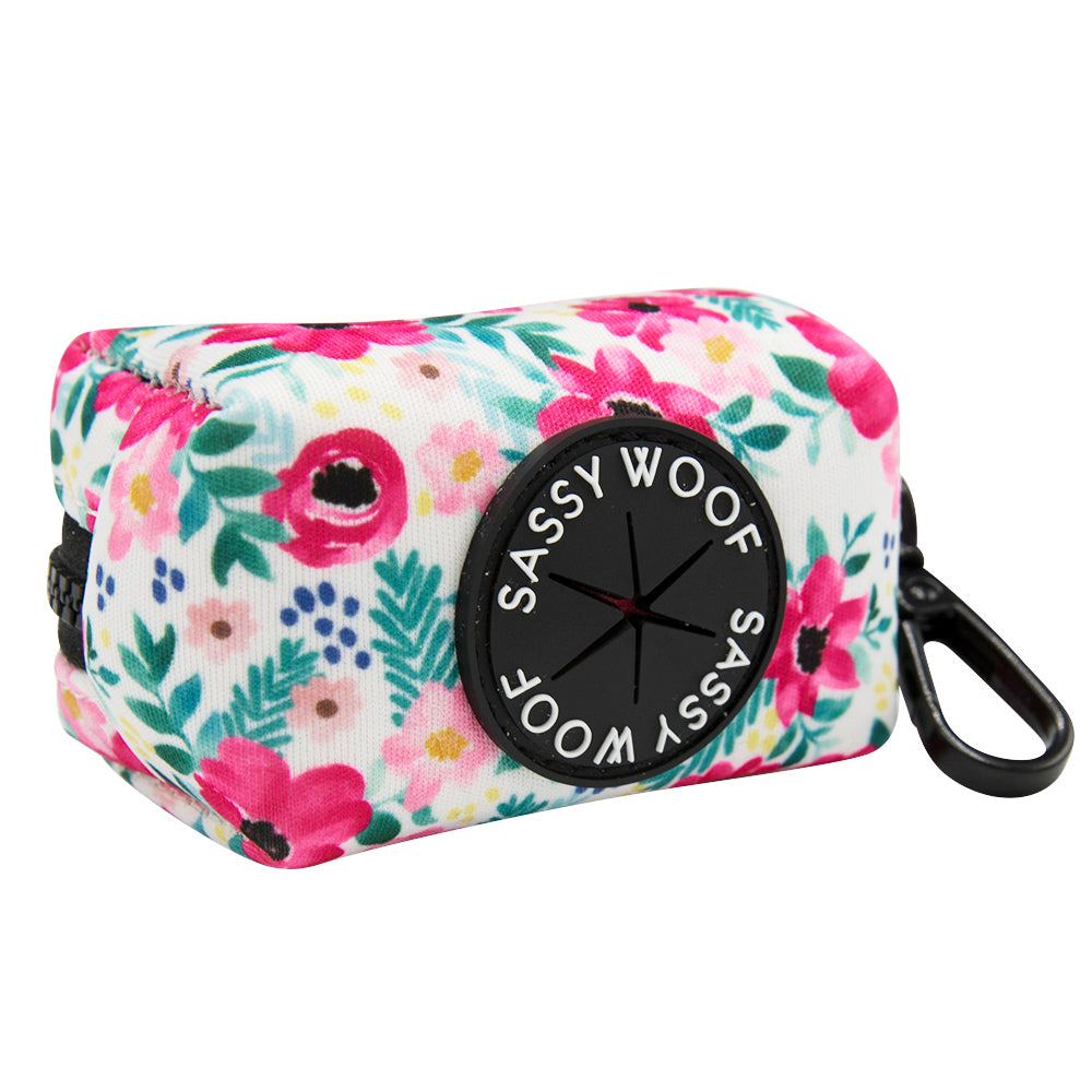 Floral Frenzy Leash Bag