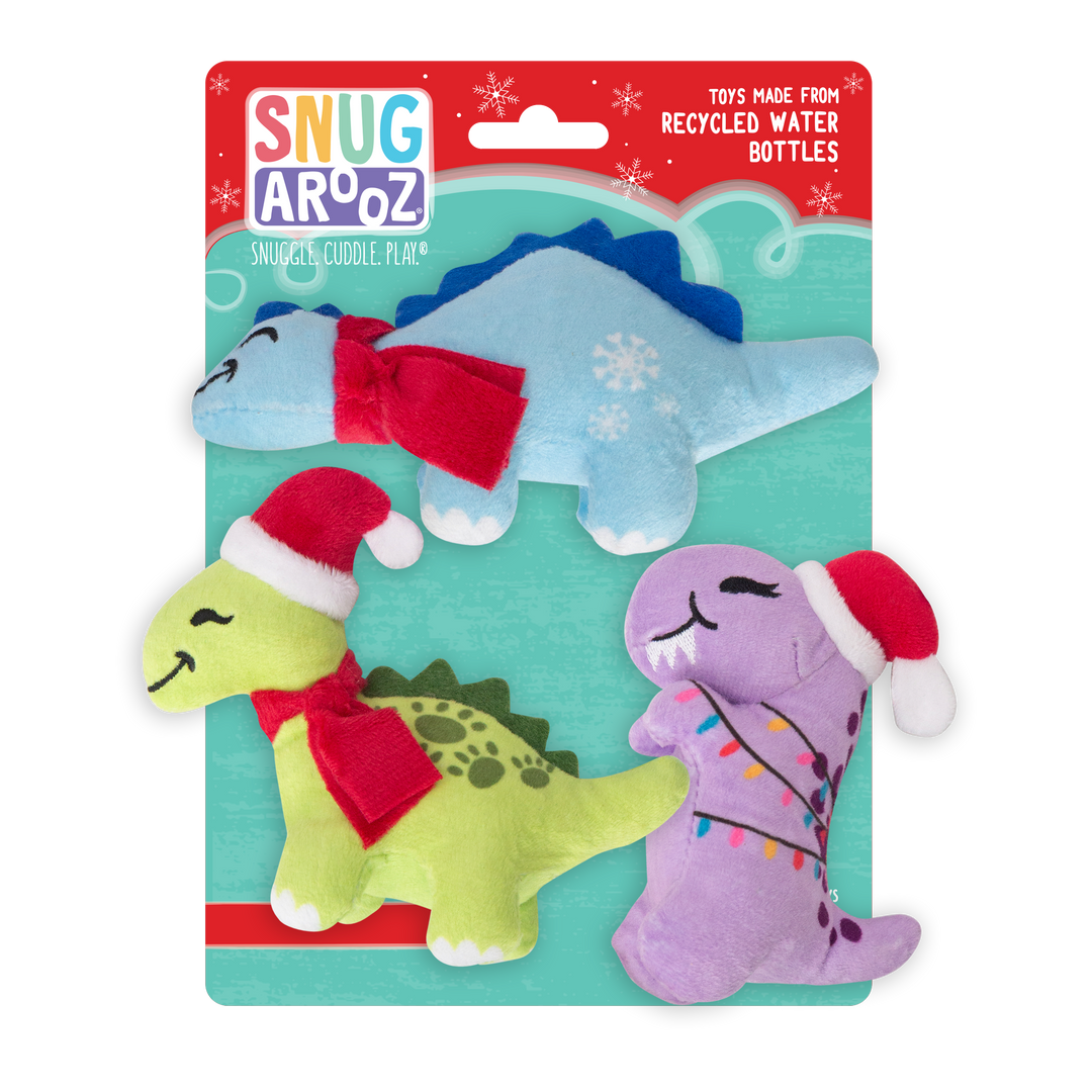 Christmas Dinos 3 Pack