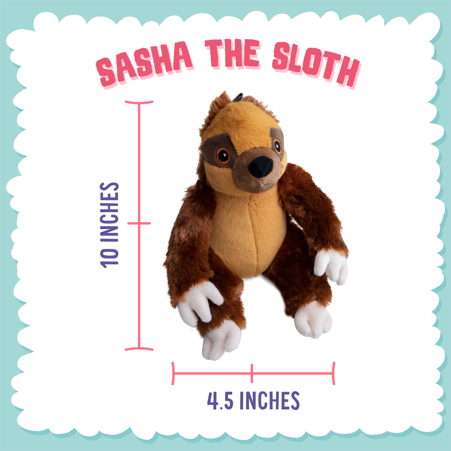 Sasha The Sloth - 11"