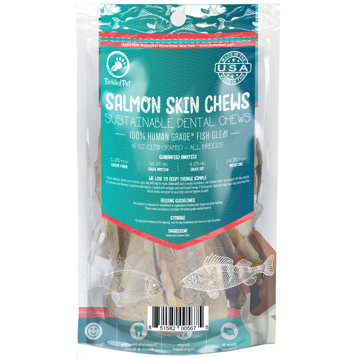 Salmon Skin - 6oz
