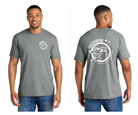 Tailswag T-Shirt - Comfort Colors Heavyweight Ring Spun Tee - Graphite