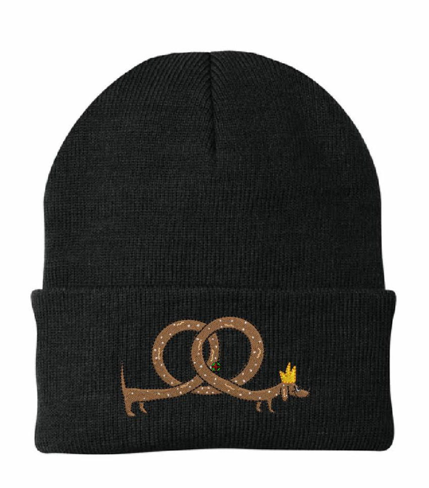 Dachtoberfest Pretzel Dog Beanie