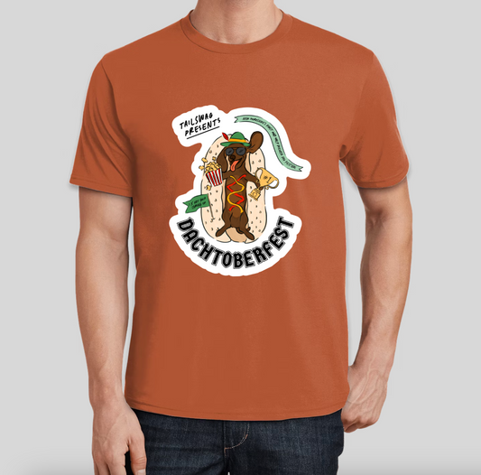 Dachtoberfest T-Shirt - Orange - 2024