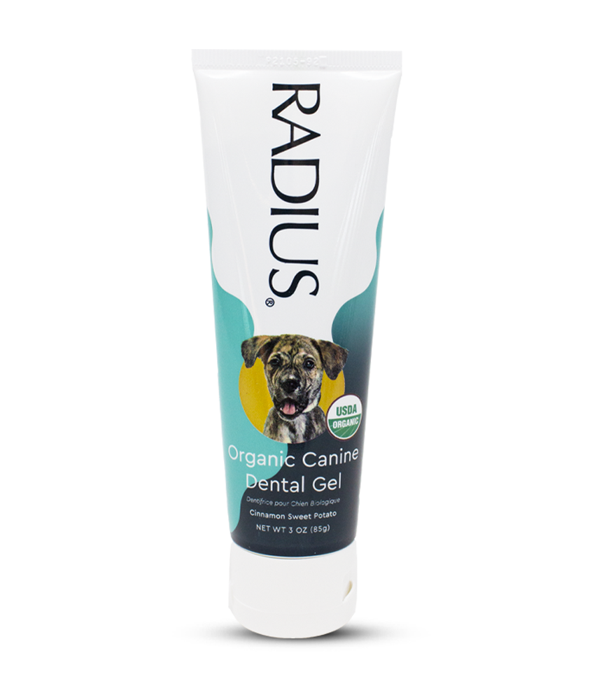 Radius Organic Dog Dental Gel - 3 oz