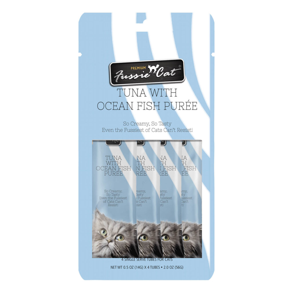 Fussie Cat Tuna with Oceanfish Purée - 4 Pack