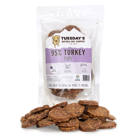 95% Turkey Training Flips - 8.5 oz