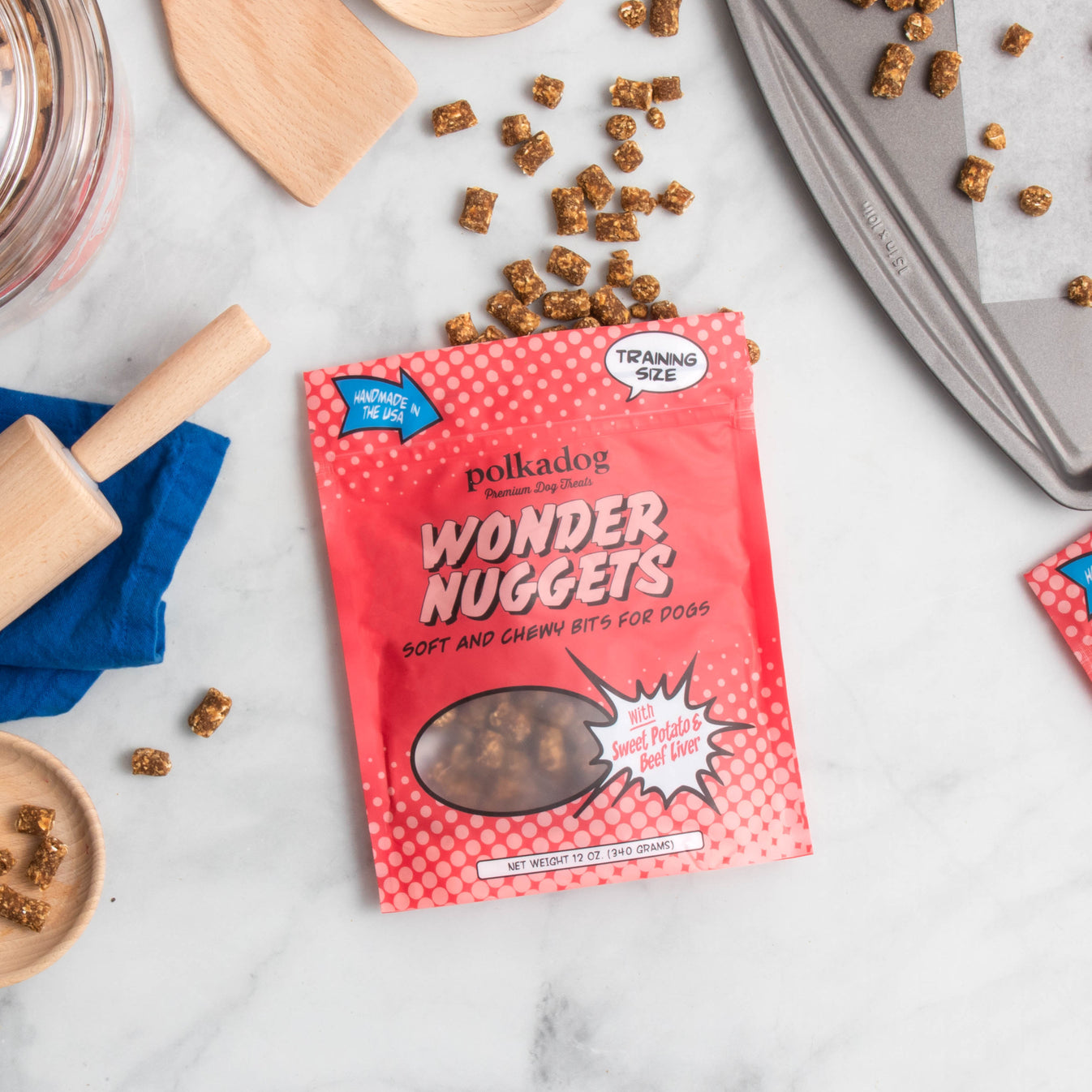 Polkadog Wonder Nuggets Sweet Potato & Beef - 10 oz