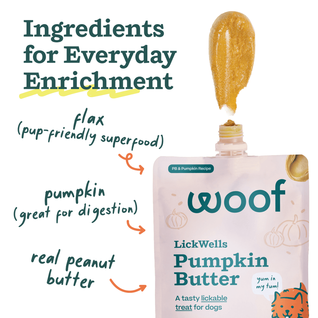 Woof Pumpkin Butter LickWells
