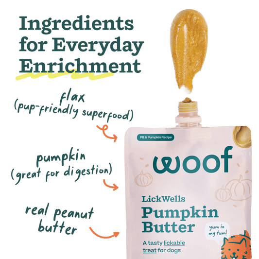 Woof Pumpkin Butter LickWells