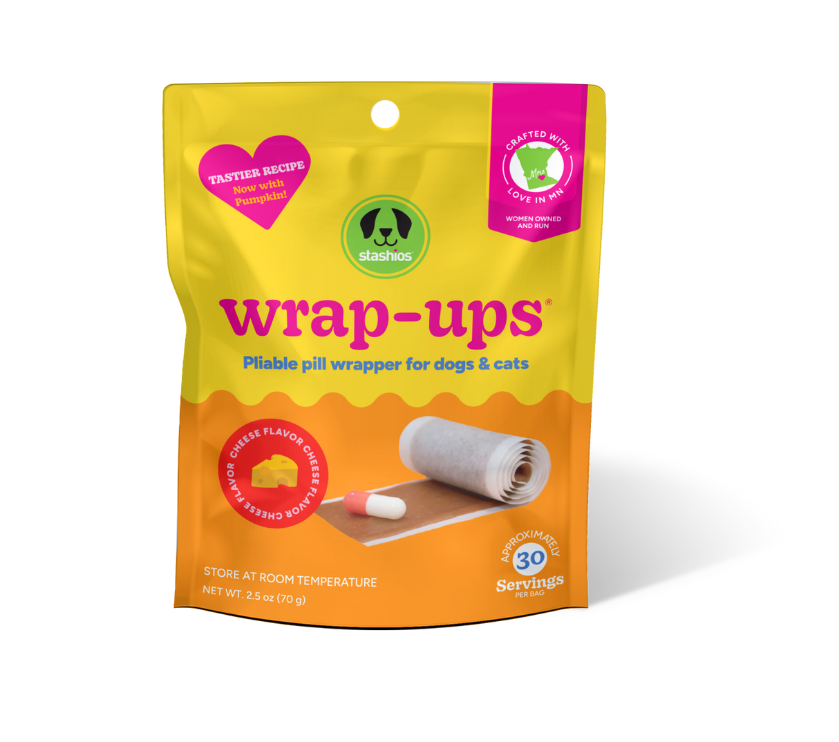 Wrap-Ups® Pill Wrapper - Cheese