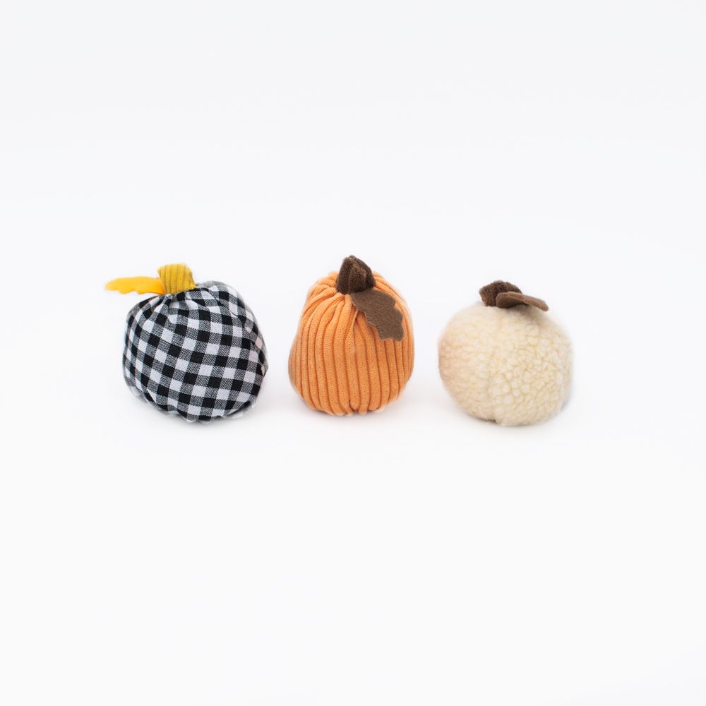 Halloween Miniz 3-Pack Gourds