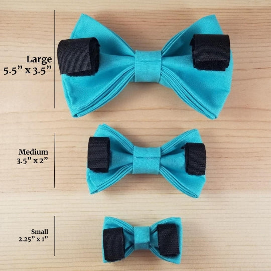 Solid Pink Bow Tie