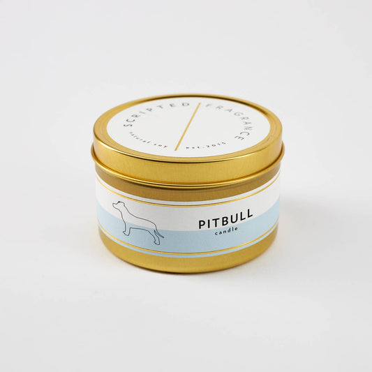 Pitbull Dog Breed Soy Candle