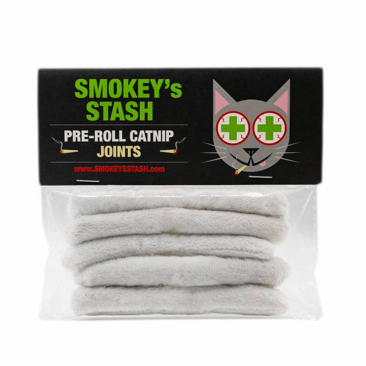 Smokey's Stash Pre Rolled Catnip Joints (5 Pack)