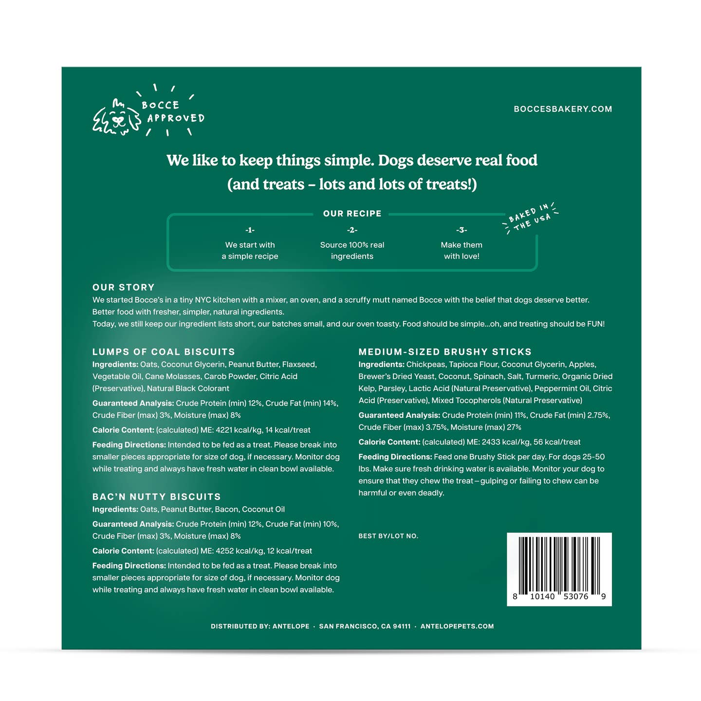 Bocce's Bakery Dog Advent Calendar