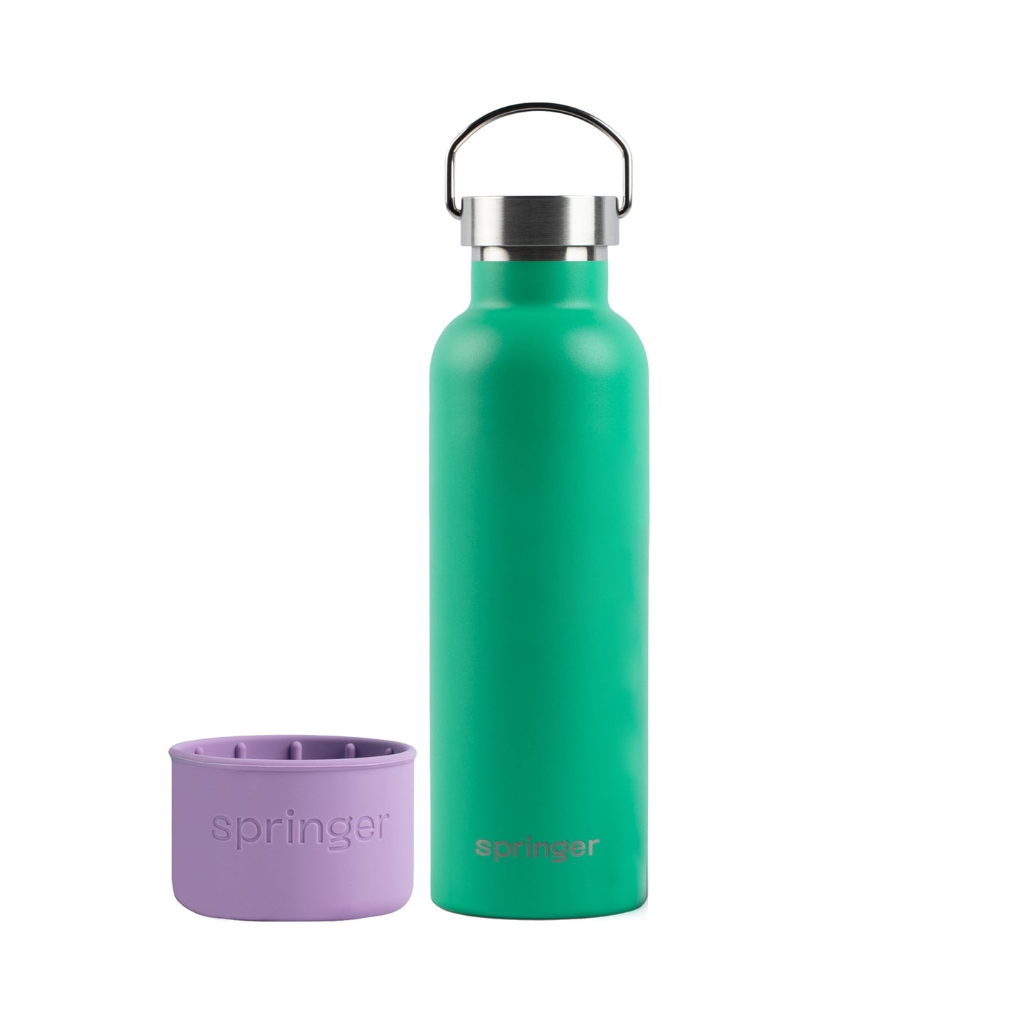 Dog & Me 24oz Insulated Water Bottle - Lilac/Green