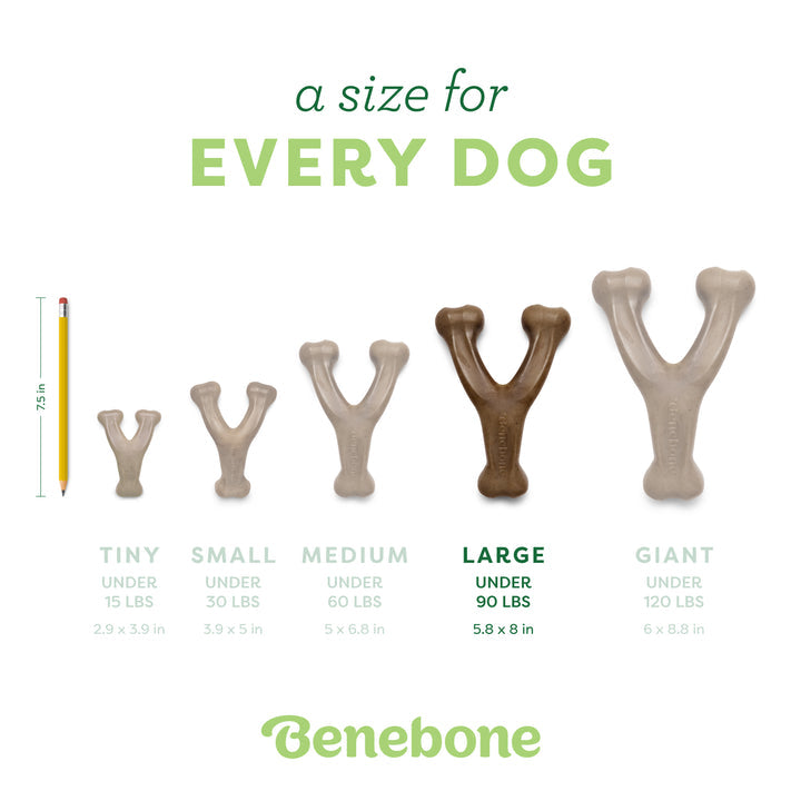 Benebone Bacon Wishbone - Large