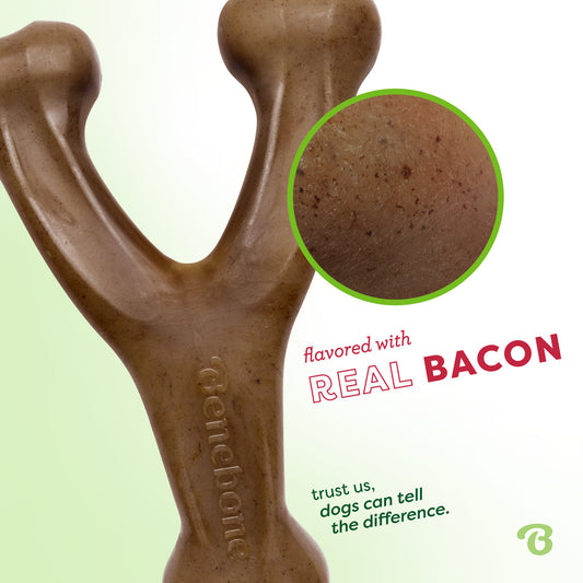 Benebone Bacon Wishbone - Medium
