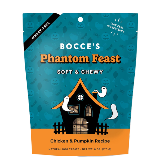 Bocce's Soft & Chewy Dog Treats - Phantom Feast 6 oz