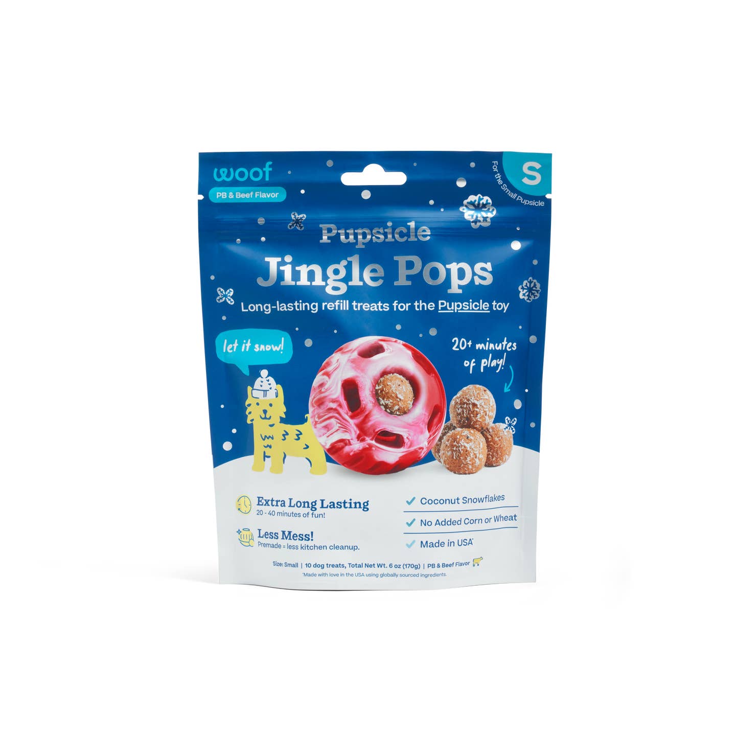 Woof Pupsicle Jingle Pops - Holiday Limited Edition
