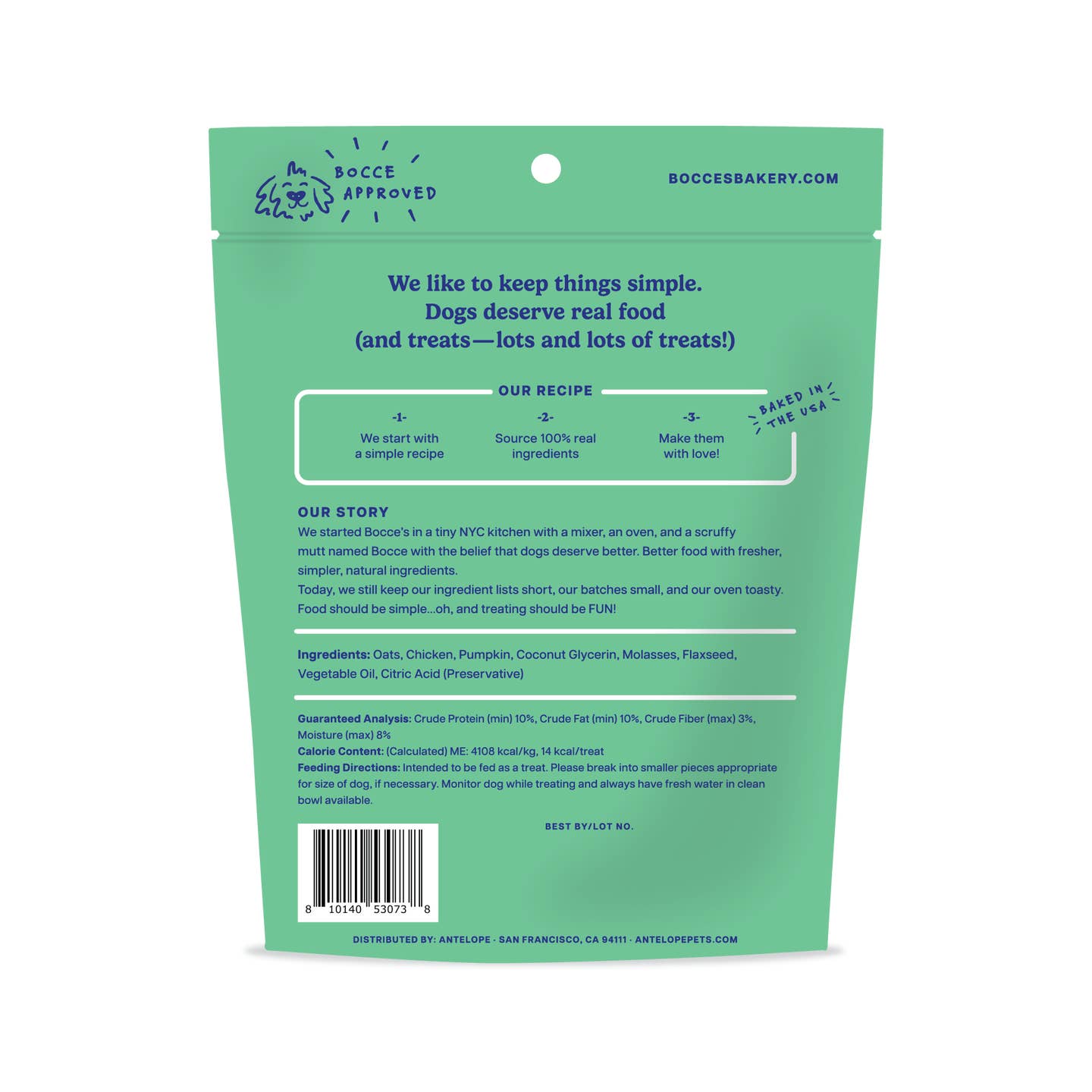 Snowman Snacks - Soft & Chewy Dog Treats